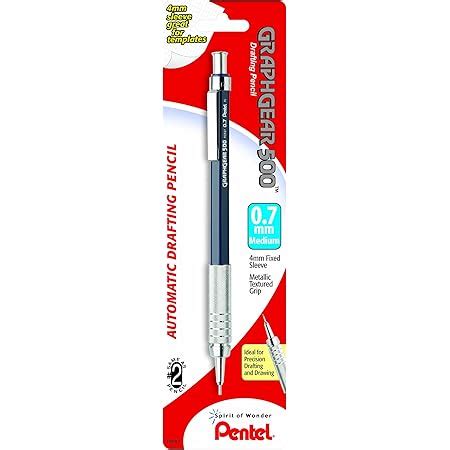 Pentel Graph Gear 500 Automatic Drafting Pencil 0 7mm Blue Barrel 1