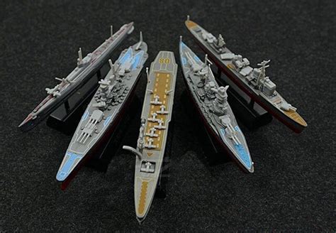 8pcs/set 1/1600 scale 4D model assembled ship model Warship World War ...