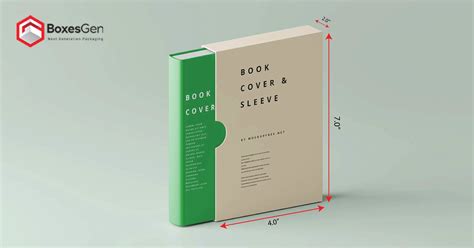 Book Cover Dimensions - BoxesGen