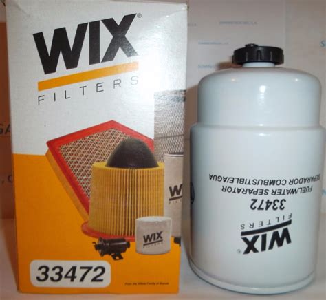 Filtro De Gasoil Wix Trampa De Agua Iveco Volvo Bs