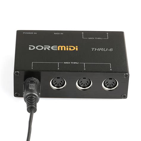 Camola Midi Thru Box Usb Midi Interface Adapter Converter In Out