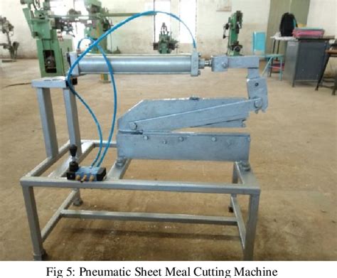 Figure 5 From Design And Fabrication Of Pneumatic Sheet Metal Cutting