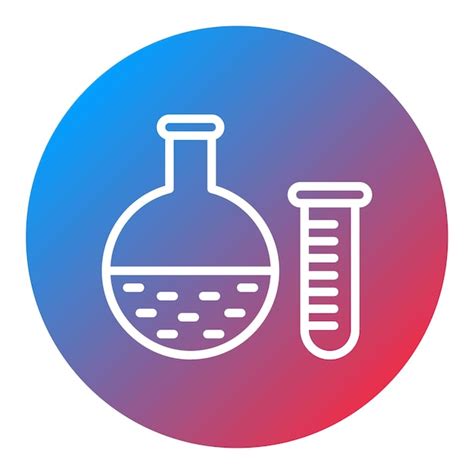 Imagen Vectorial Del Icono Del Laboratorio De Pruebas Se Puede Utilizar