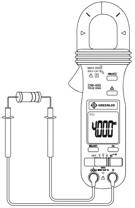 Greenlee Cm Digital Clamp Meter Instruction Manual