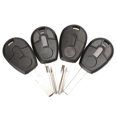 Jingyuqin Replace Btn Smart Remote Car Key Shell Cover For Fiat