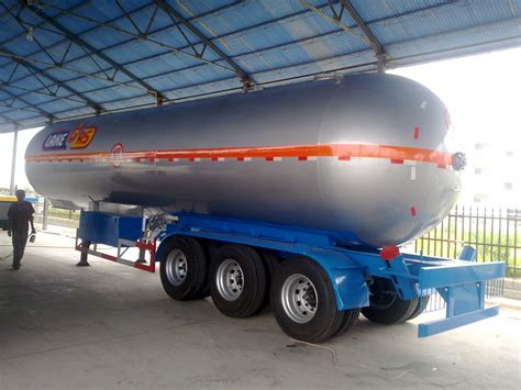 Sinotruk Howo Axles Lpg Tank Transport Trailer China Lpg Tank Semi