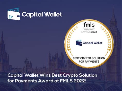 Capital Wallet Wins Best Crypto Solution For Payments Award At FMLS22