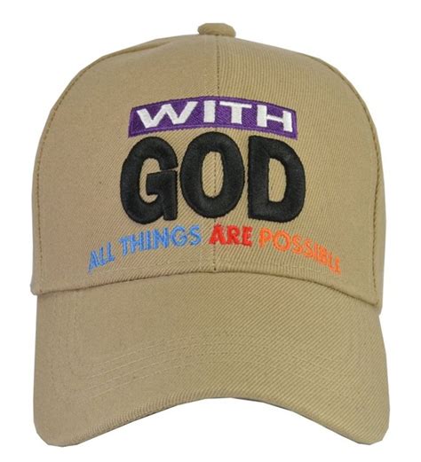 God Hat Jesus Christ Hat Religious Caps Embroidered Hats 10 Styles