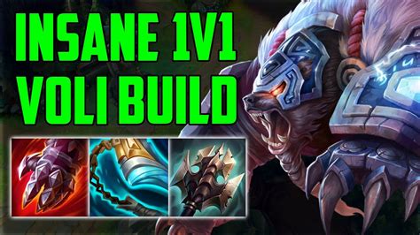 Insane Skirmish 1v1 Volibear Jungle Build In Season 11 League Of