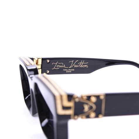 Louis Vuitton Acetate 11 Millionaires Z1165e Sunglasses Black 676870 Fashionphile