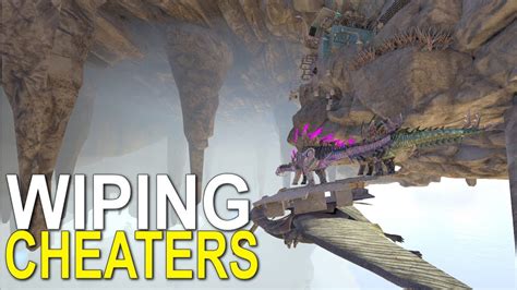 RAIDING HIDDEN CHEATERS IN ARK Official Small Tribe Servers Ark