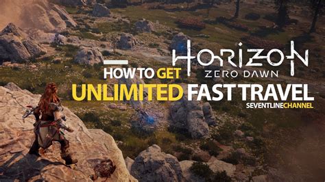 Horizon Zero Dawn How To Get Unlimited Fast Travel Youtube