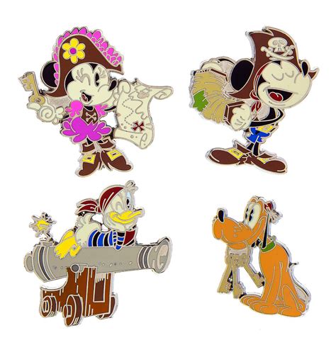 Pirates Of The Caribbean Character Pins Disney Pins Blog