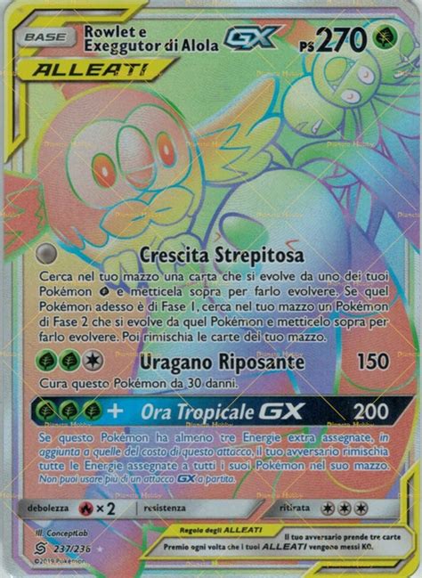 Acquistiamo Rowlet E Exeggutor Di Alola Gx