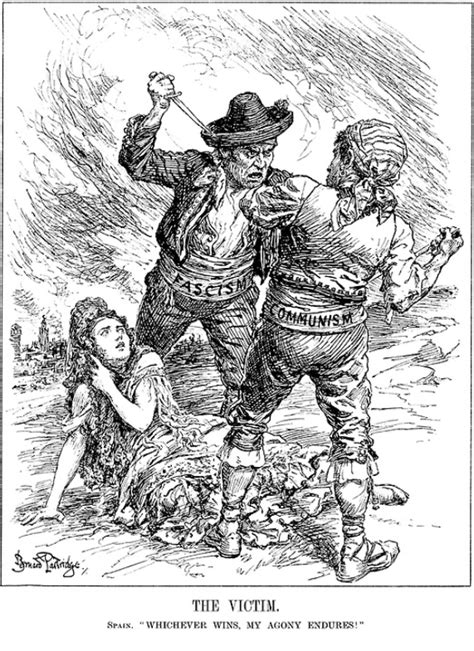 "The Victim." - 1936 Punch Cartoon on the Spanish Civil War : r ...