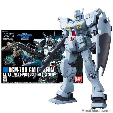 Bandai Genuine Gundam Model Kit Anime Figure Hg Rgm N Gm Custom