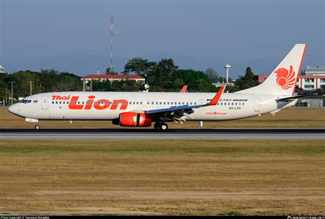 HS LTR Thai Lion Air Boeing 737 9GPER WL Photo By Teerawut Wongdee