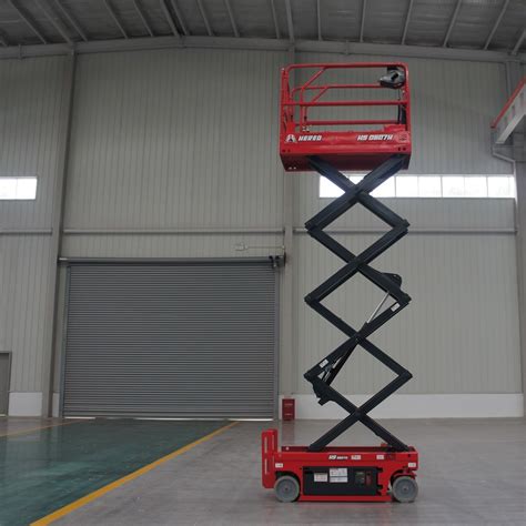 Hydraulic Driven Driveable Electric Aerial Lift Platform China Self