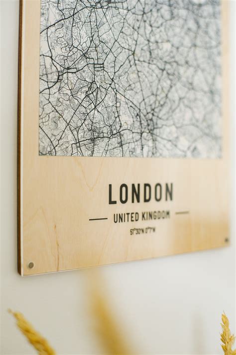 Custom Map Puzzle Wooden City Map City Map Print | Etsy