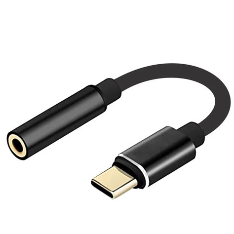 USB Type C To 3 5mm Audio Connector Adapter With DAC GeeWiz