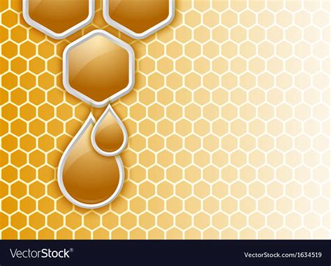 Honeycomb background Royalty Free Vector Image