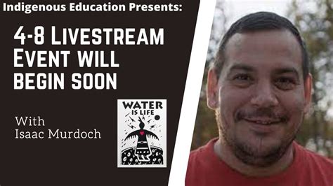 Livestream Event With Isaac Murdoch Grades 4 8 Youtube