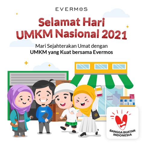 Hari UMKM Nasional 2024 Majukan UMKM Bersama Evermos