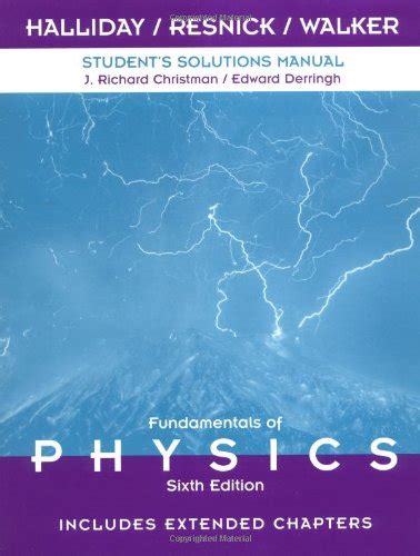 Fundamentals Of Physics Student S Solutions Manual Halliday David