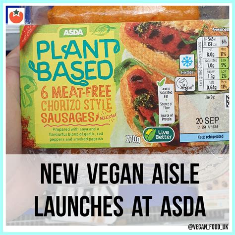 Asda To Launch a Vegan Only Ambient Aisle – Vegan Food UK