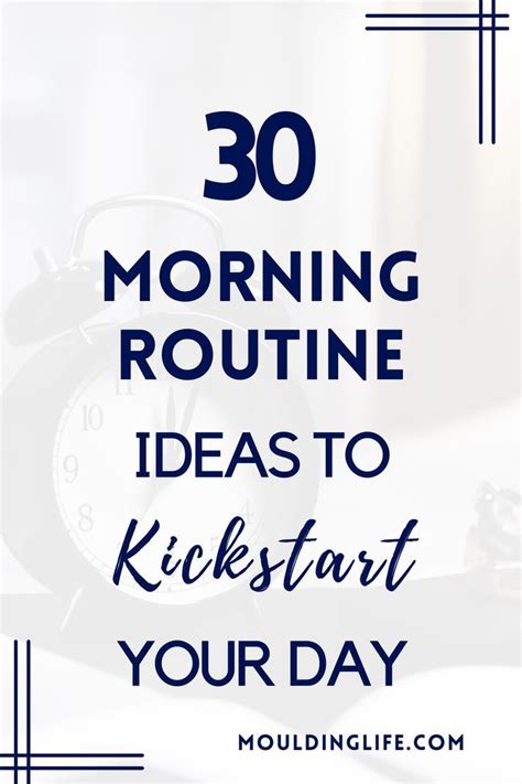 30 Ideas For A Successful Morning Routine Artofit