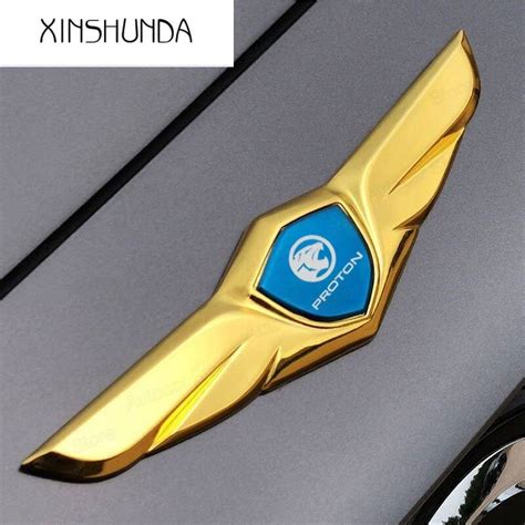 XSD For Proton Car Front Hood Ornaments Bonnet Metal Decoration Logo