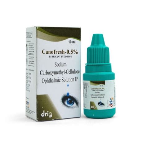 Sodium Carboxymethylcellulose Ophthalmic Solution Canofresh 0 5 Eye Drops