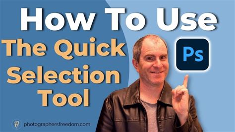 How To Use The Quick Selection Tool In Photoshop Photoshop Tools Tutorial Youtube