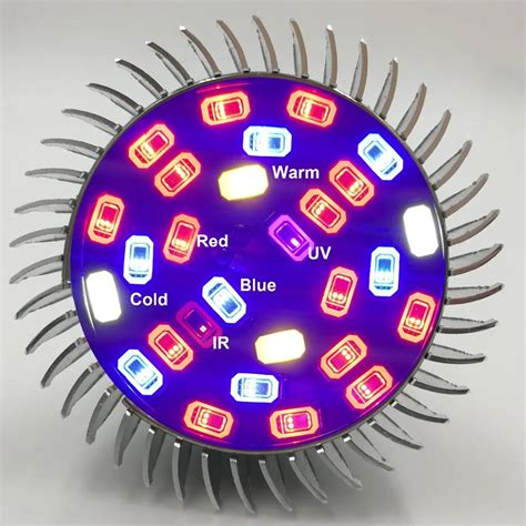 28leds Led Grow Light bulb 85 265V input Grow led bulb indoor use led ...