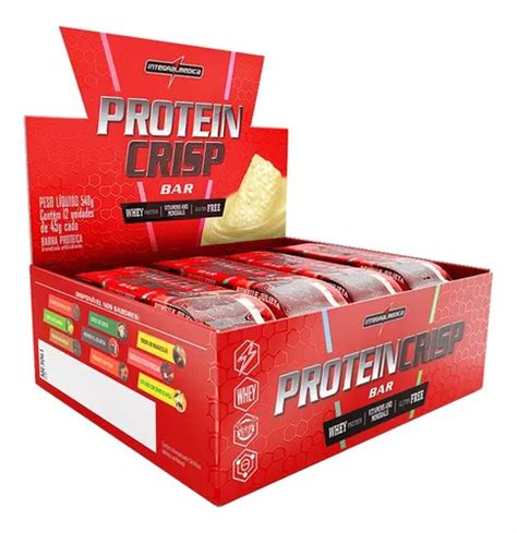 Protein Crisp Bar 540g 12un Romeu E Julieta Integralmedica Frete Grátis