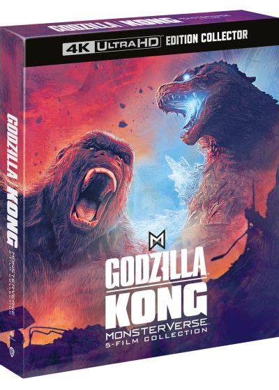 DVDFr MonsterVerse Godzilla Kong 5 Films Godzilla Godzilla