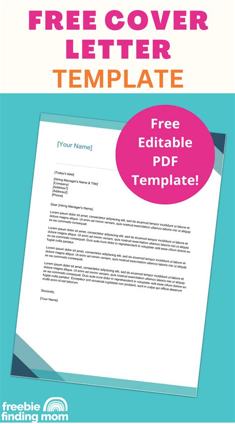 This is a free cover letter template. Perfect Cover Letter, Best Cover ...