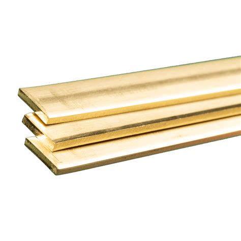 36 Long Brass Strip 016 To 093 Thick Kands Precision Metals Ksmetals