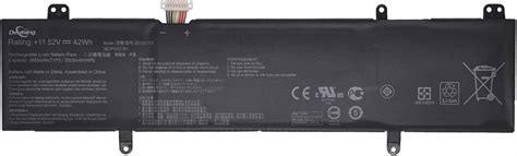 Amazon Dentsing B31N1707 11 52V 42Wh 3727mAh Laptop Battery