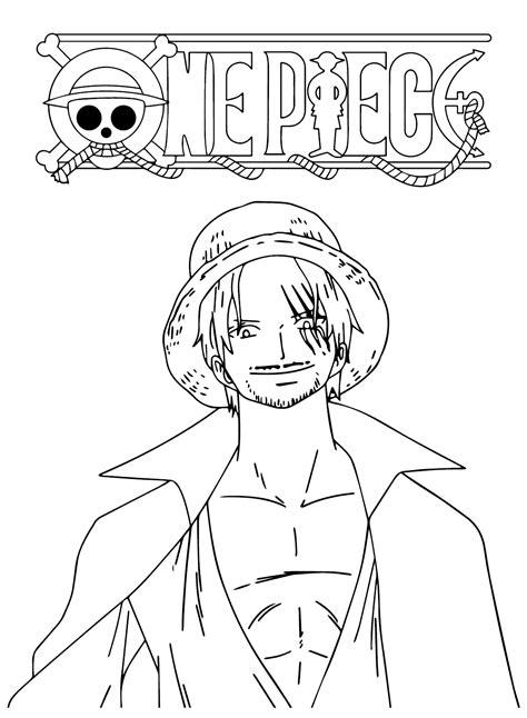 Coloriages de Shanks à imprimer Coloriages de Shanks Coloriages