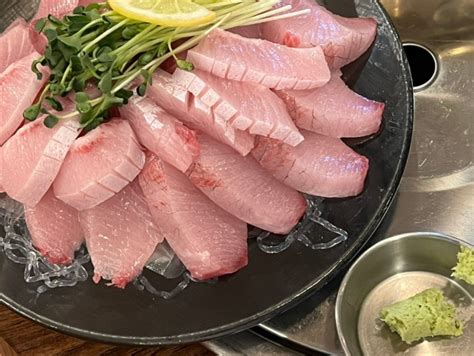 수원 대방어회 맛집 회뜨는밤 인계동 가성비 대방어 횟집 네이버 블로그