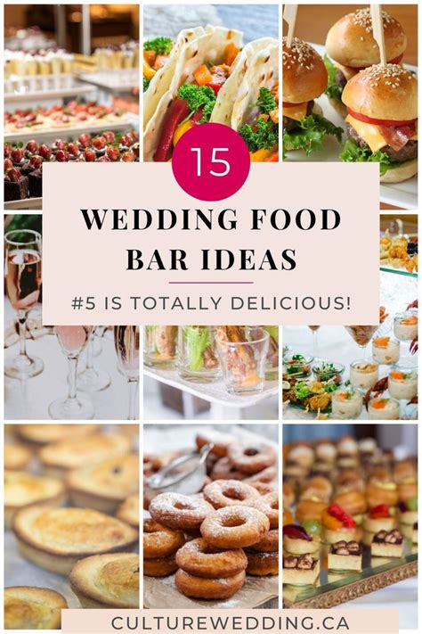 Creative And Unique Wedding Food Bar Ideas Check Out