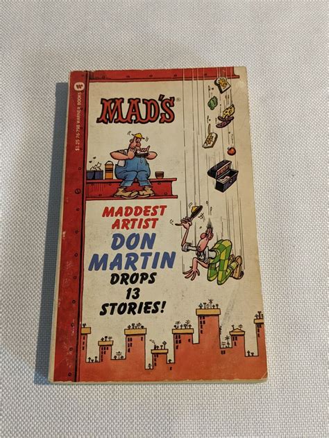 Mad S Maddest Artist Don Martin Drops 13 Stories Warner 4th Edition