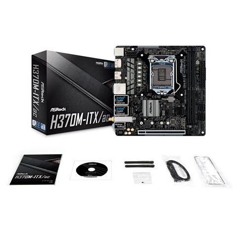 ASRock H370M ITX Ac Intel H370 So 1151 Dual Channel DDR4 Mini ITX