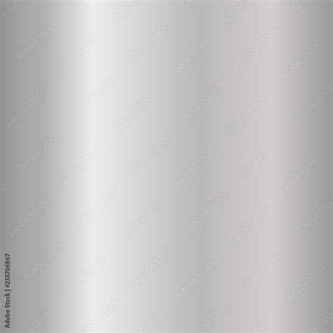 Silver Gradient Smooth Texture Empty Gray Metal Background Light