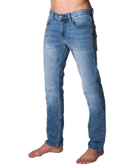 Slim Salt Blue Denim Jeans Men S Jeans Skinny Jeans Slim Fit