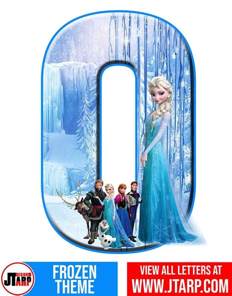 Free Printable Frozen Letters A Z And Numbers Gallery Frozen