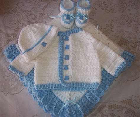 Pin By Anita Brice On Baby Sweater Sets Crochet Patterns Baby Boy