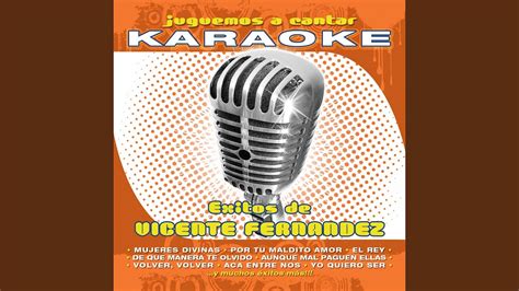 Mujeres Divinas Karaoke Version Originally Performed By Vicente