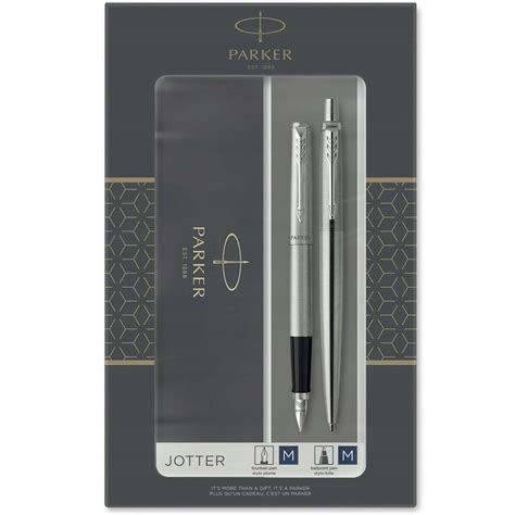 DŁUGOPIS PIÓRO JOTTER STALOWY CT ETUI GIFT PARKER